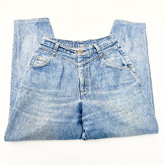 Levi's Vintage Wash Mom Style Denim Jeans Medium Wash Zip Fly Size 10 - Picture 4 of 8